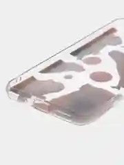 Терракотовый силиконовый чехол на Xiaomi Redmi 9A / Сяоми Редми 9А прозрачный с рисунком, защита камеры