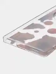 Терракотовый силиконовый чехол на Honor X9A / Хонор X9A прозрачный, с рисунком, защита камеры