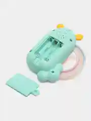 Голубой музыкальный детский телефон
