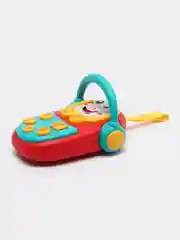 Красный музыкальный детский телефон