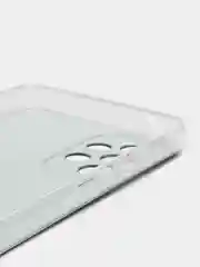 Приглушённый хаки силиконовый чехол на Samsung Galaxy A52/A52s / Самсунг А52/A52s прозрачный, с рисунком