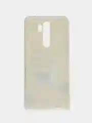 Горчичный силиконовый чехол на Xiaomi Redmi Note 8 Pro / Сяоми Редми Нот 8 Про прозрачный с рисунком