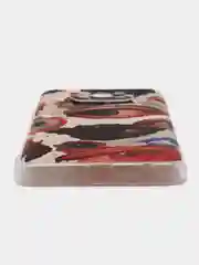 Кремовый силиконовый чехол на Xiaomi Poco X3/X3 Pro / Сяоми Poco X3/Х3 Про прозрачный, с рисунком