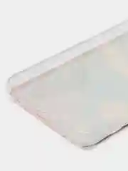 Кремовый силиконовый чехол на Xiaomi Poco X3/X3 Pro / Сяоми Poco X3/Х3 Про прозрачный, с рисунком