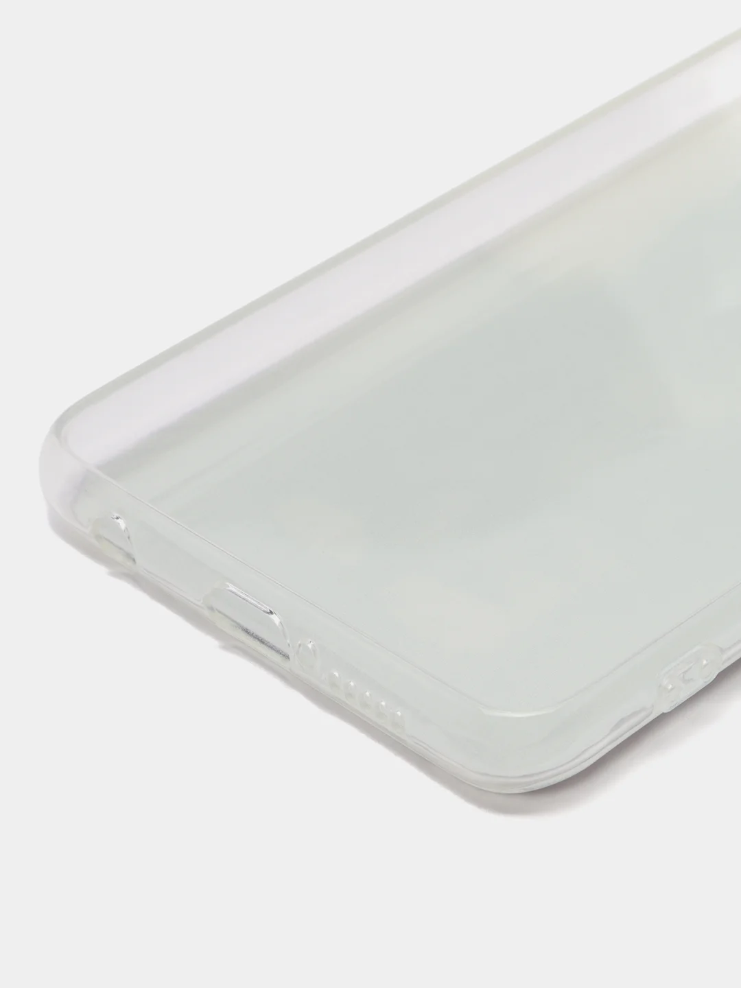 Молочный силиконовый чехол на Xiaomi Poco X3/X3 Pro / Сяоми Poco X3/Х3 Про прозрачный, с рисунком
