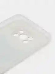 Молочный силиконовый чехол на Xiaomi Poco X3/X3 Pro / Сяоми Poco X3/Х3 Про прозрачный, с рисунком