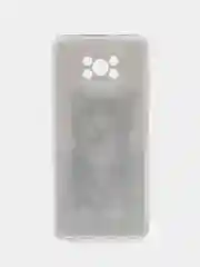 Молочный силиконовый чехол на Xiaomi Poco X3/X3 Pro / Сяоми Poco X3/Х3 Про прозрачный, с рисунком