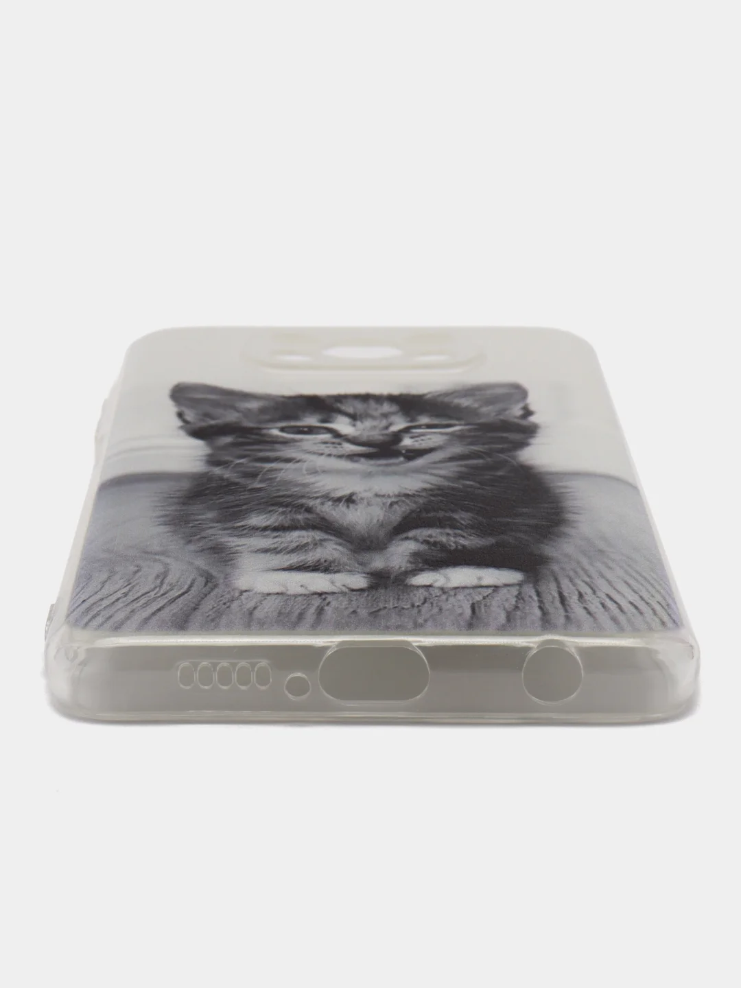 Молочный силиконовый чехол на Xiaomi Poco X3/X3 Pro / Сяоми Poco X3/Х3 Про прозрачный, с рисунком