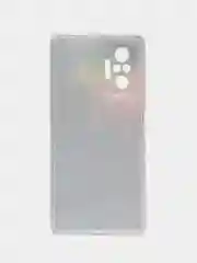 Пурпурный чехол на Xiaomi Redmi Note 10 Pro / Сяоми Редми Нот 10 Про прозрачный, с рисунком