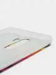 Пурпурный силиконовый чехол на Xiaomi Redmi Note 8 Pro / Сяоми Редми Нот 8 Про прозрачный с рисунком