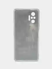 Оливковый чехол на Xiaomi Redmi Note 10 Pro / Сяоми Редми Нот 10 Про прозрачный, с рисунком