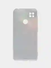 Пурпурный силиконовый чехол на Xiaomi Redmi 9C / Сяоми Редми 9С прозрачный с рисунком, защита камеры