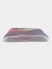 Пурпурный силиконовый чехол на Xiaomi Redmi 9C / Сяоми Редми 9С прозрачный с рисунком, защита камеры