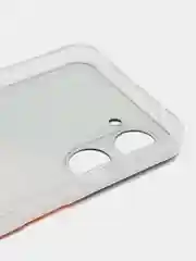 Светло-бежевый силиконовый чехол на Realme 10 4G / Реалми 10 4G прозрачный, с рисунком, защита камеры