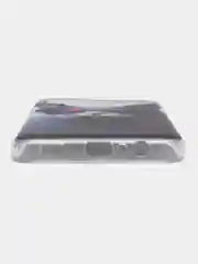 Синий меланж чехол на Samsung Galaxy A12/M12 / Самсунг А12/М12 прозрачный, с рисунком, защита камеры