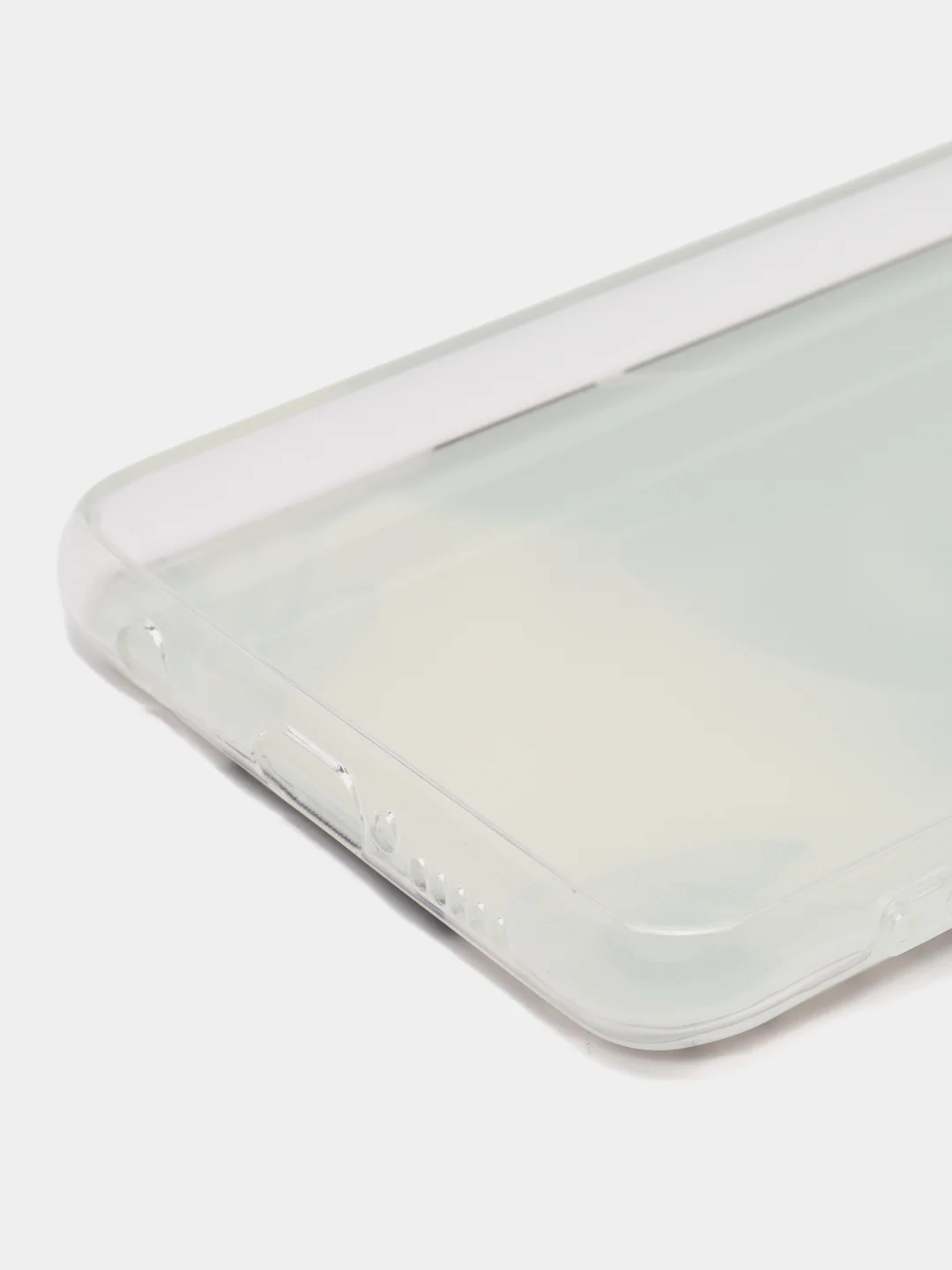 Вишнёвый силиконовый чехол на Xiaomi Poco X3/X3 Pro / Сяоми Poco X3/Х3 Про прозрачный, с рисунком