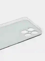 Хаки силиконовый чехол на Honor X8 / Хонор Х8 прозрачный, с рисунком, защита камеры