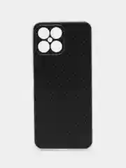 Хаки силиконовый чехол на Honor X8 / Хонор Х8 прозрачный, с рисунком, защита камеры