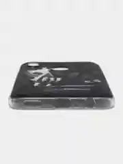 Зелёный хаки чехол на Honor 10 Lite/Huawei P Smart 2019 / Хонор 10 Лайт прозрачный, с рисунком