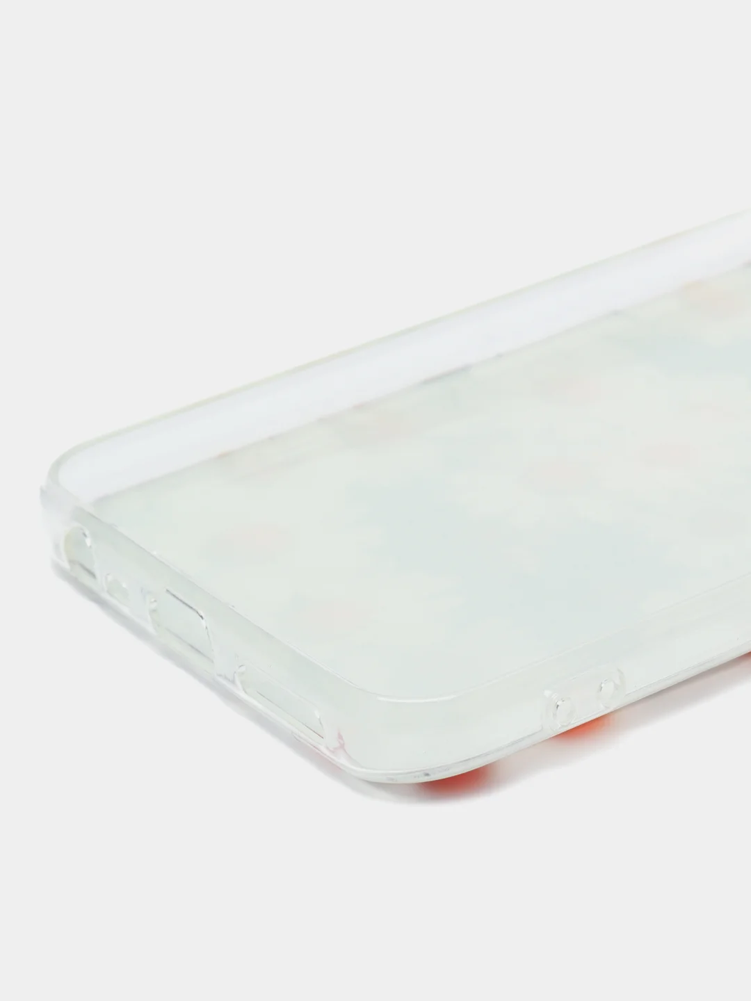 Золотой силиконовый чехол на Xiaomi Redmi 8 / Сяоми Редми 8 прозрачный, с рисунком, защита камеры
