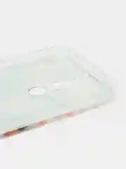 Золотой силиконовый чехол на Xiaomi Redmi 8 / Сяоми Редми 8 прозрачный, с рисунком, защита камеры