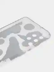 Терракотовый силиконовый чехол на Samsung Galaxy A32 / Самсунг А32 прозрачный с рисунком, защита камеры
