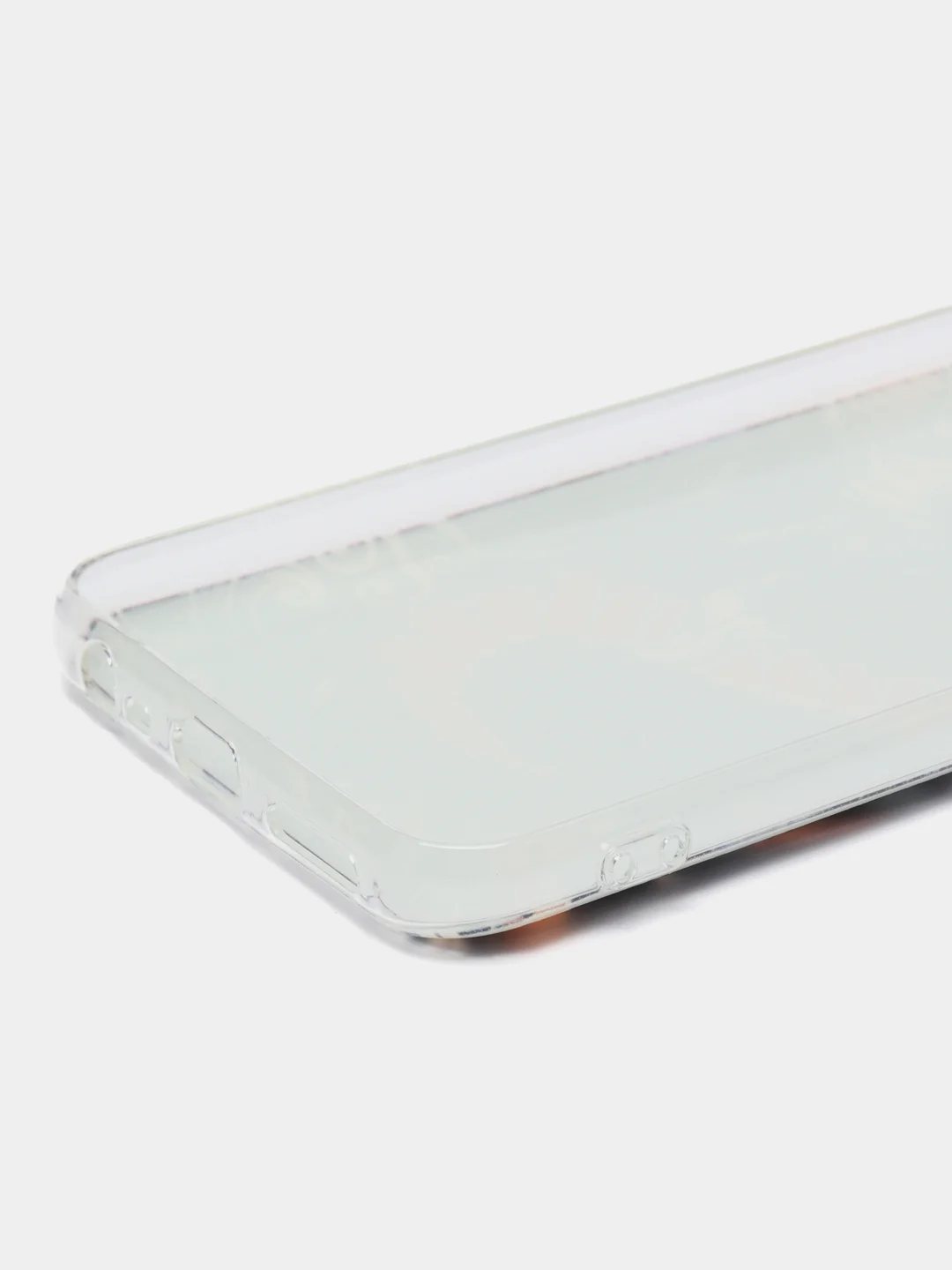 Коричневый силиконовый чехол на Xiaomi Redmi 8 / Сяоми Редми 8 прозрачный, с рисунком, защита камеры