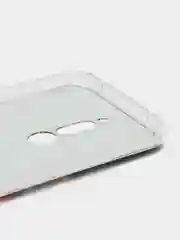 Коричневый силиконовый чехол на Xiaomi Redmi 8 / Сяоми Редми 8 прозрачный, с рисунком, защита камеры