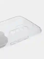 Бежевый силиконовый чехол на Xiaomi Redmi 9 / Сяоми Редми 9 прозрачный, с рисунком, защита камеры
