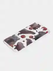 Терракотовый силиконовый чехол на Xiaomi Redmi 9 / Сяоми Редми 9 прозрачный, с рисунком, защита камеры