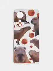 Светло-жёлтый чехол на Huawei Nova 9/Honor 50 / Хуавей Нова 9/Хонор 50 прозрачный, с рисунком