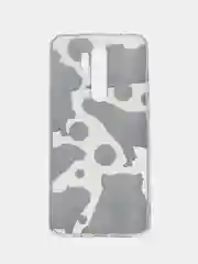 Терракотовый силиконовый чехол на Xiaomi Redmi Note 8 Pro / Сяоми Редми Нот 8 Про прозрачный с рисунком