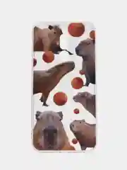 Терракотовый силиконовый чехол на Xiaomi Redmi 8 / Сяоми Редми 8 прозрачный, с рисунком, защита камеры