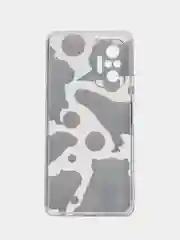 Терракотовый чехол на Xiaomi Redmi Note 10 Pro / Сяоми Редми Нот 10 Про прозрачный, с рисунком