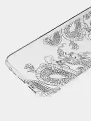 Пудровый силиконовый чехол на Xiaomi Redmi 9 / Сяоми Редми 9 прозрачный, с рисунком, защита камеры