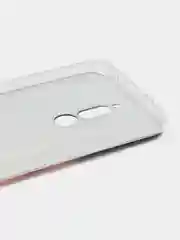 Светло-бежевый силиконовый чехол на Xiaomi Redmi 8 / Сяоми Редми 8 прозрачный, с рисунком, защита камеры