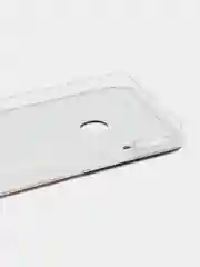 Светло-бежевый силиконовый чехол на Honor 8X / Хонор 8Х прозрачный, с рисунком, защита камеры
