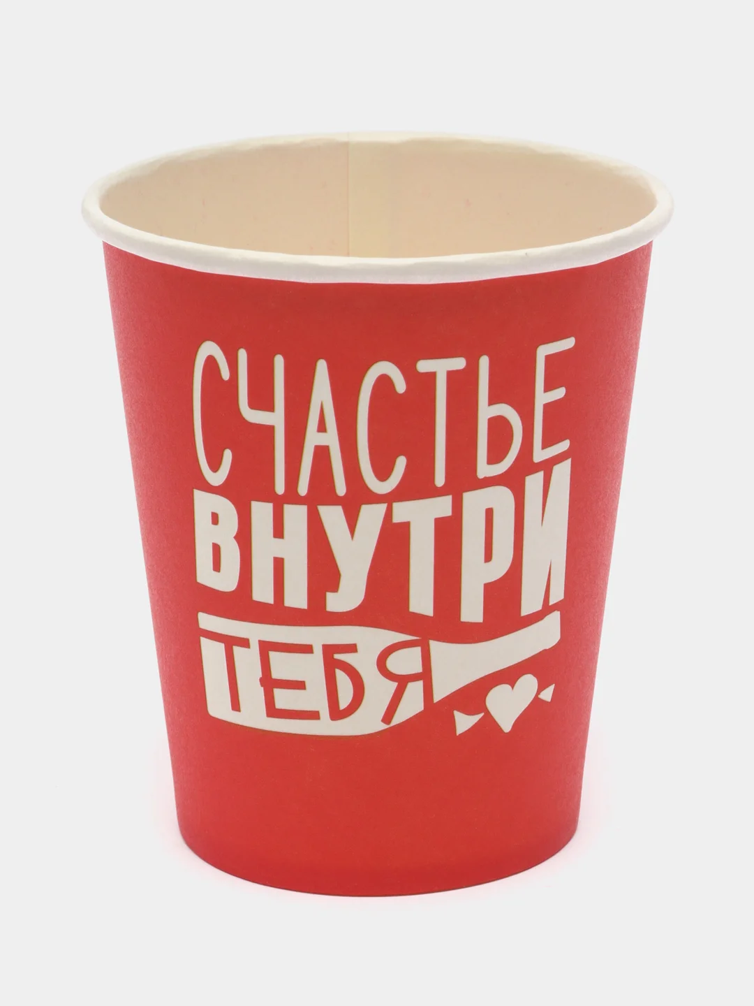 Алый стаканы бумажные с приколами, 6 штук