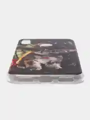 Медный силиконовый чехол на Honor 8A/8A Pro/Huawei Y6 2019/Y6s / Хонор 8А прозрачный, с рисунком