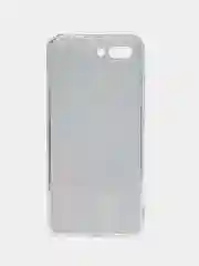 Зелёный хаки силиконовый чехол на Honor 10 / Хонор 10 прозрачный, с рисунком, защита камеры