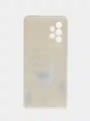 Горчичный силиконовый чехол на Samsung Galaxy A52/A52s / Самсунг А52/A52s прозрачный, с рисунком