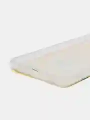 Горчичный силиконовый чехол на Samsung Galaxy A52/A52s / Самсунг А52/A52s прозрачный, с рисунком