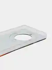 Медный силиконовый чехол на Honor X9A / Хонор X9A прозрачный, с рисунком, защита камеры