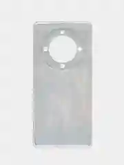 Медный силиконовый чехол на Honor X9A / Хонор X9A прозрачный, с рисунком, защита камеры