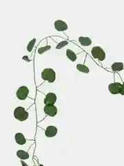 Зеленый лиана листья искусственные. Для интерьера