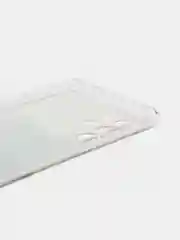 Молочный чехол на Samsung Galaxy S22 Ultra / Самсунг S22 Ultra прозрачный с рисунком, защита камеры