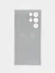Шоколадный чехол на Samsung Galaxy S22 Ultra / Самсунг S22 Ultra прозрачный с рисунком, защита камеры