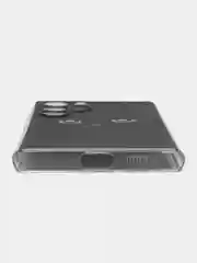 Шоколадный чехол на Samsung Galaxy S22 Ultra / Самсунг S22 Ultra прозрачный с рисунком, защита камеры