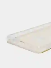 Горчичный силиконовый чехол на Samsung Galaxy A32 / Самсунг А32 прозрачный с рисунком, защита камеры