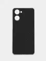 Хаки силиконовый чехол на Realme 10 4G / Реалми 10 4G прозрачный, с рисунком, защита камеры